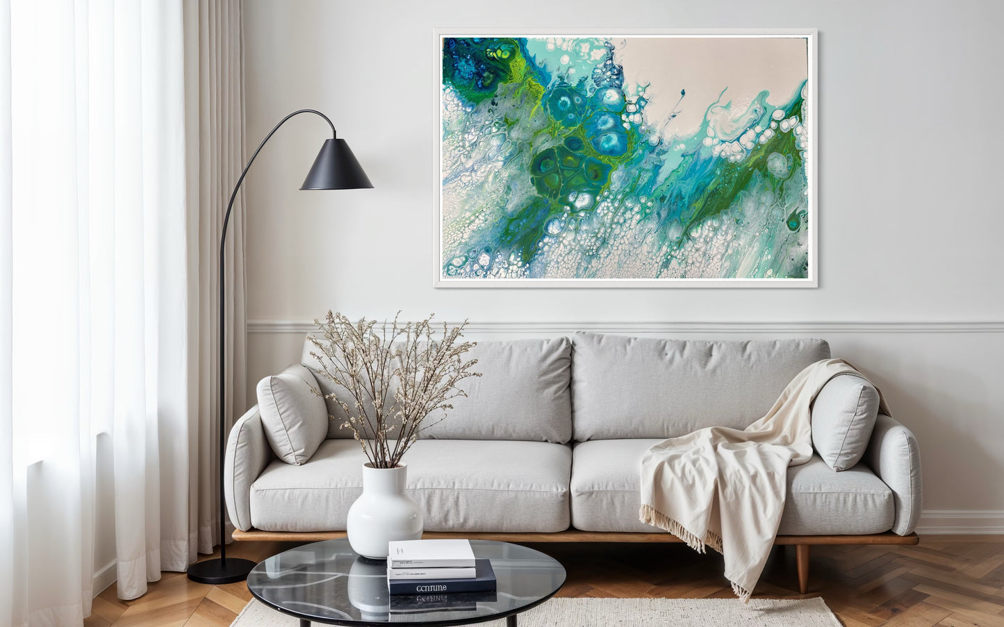 BENEATH THE SURFACE - Canvas Print