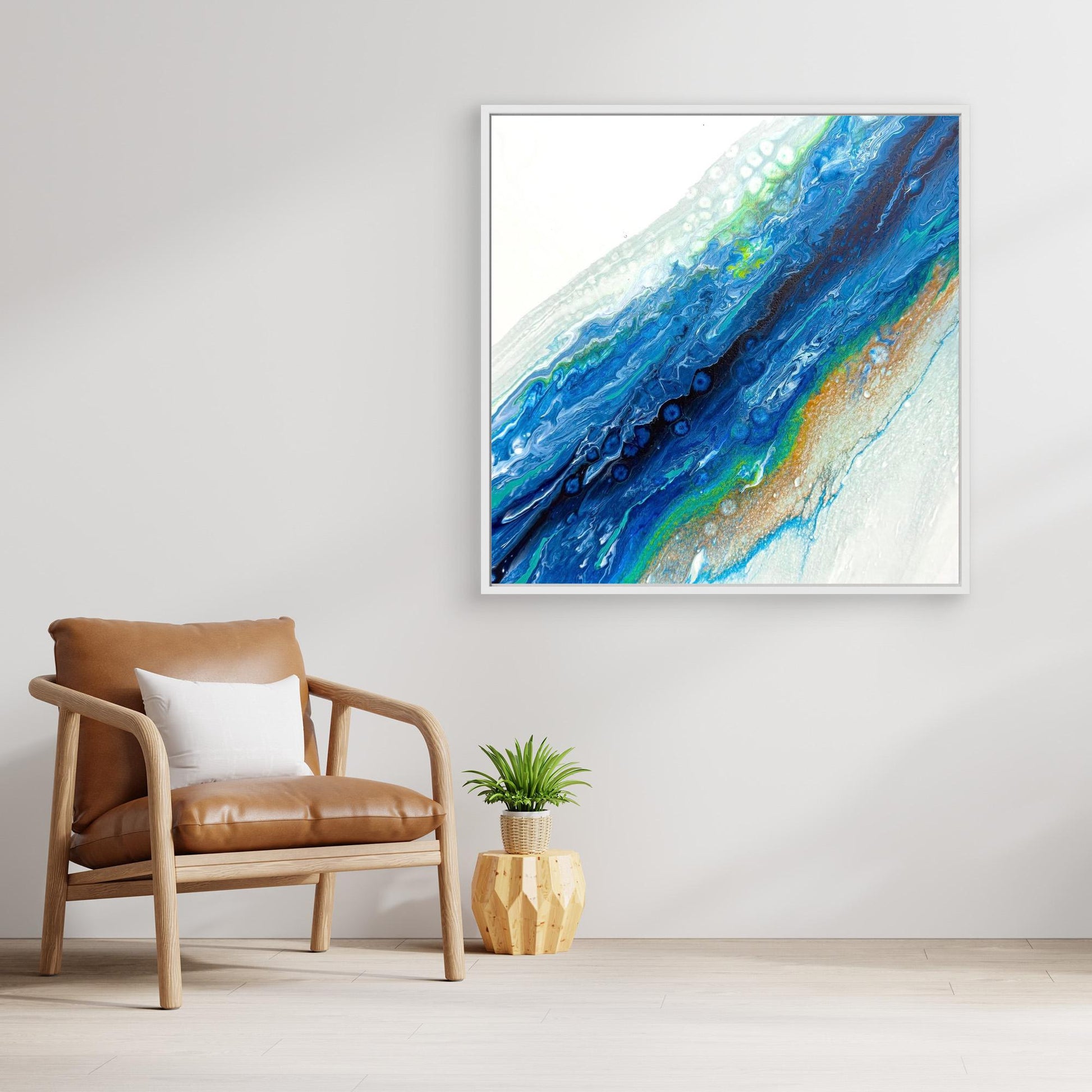 BLUE TIDE - Canvas Print