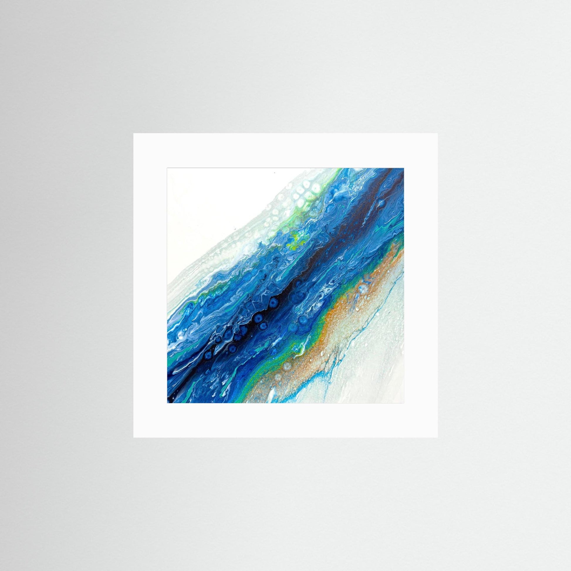 Blue Tide - Fine Art Paper Print