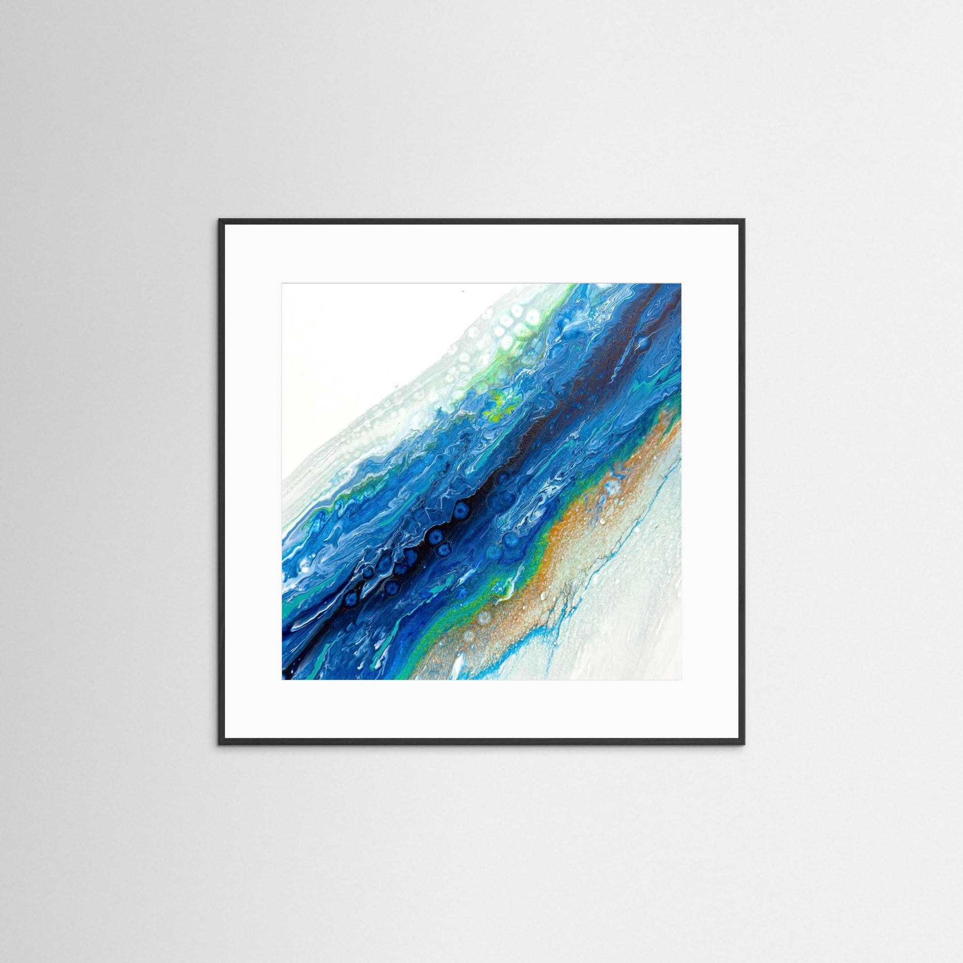 Blue Tide - Fine Art Paper Print
