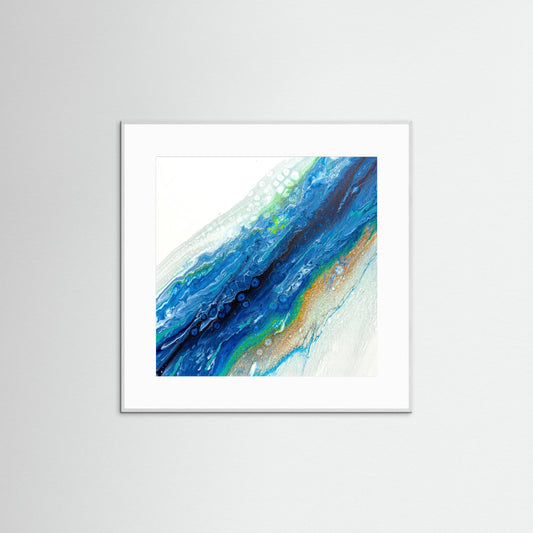 Blue Tide - Fine Art Paper Print