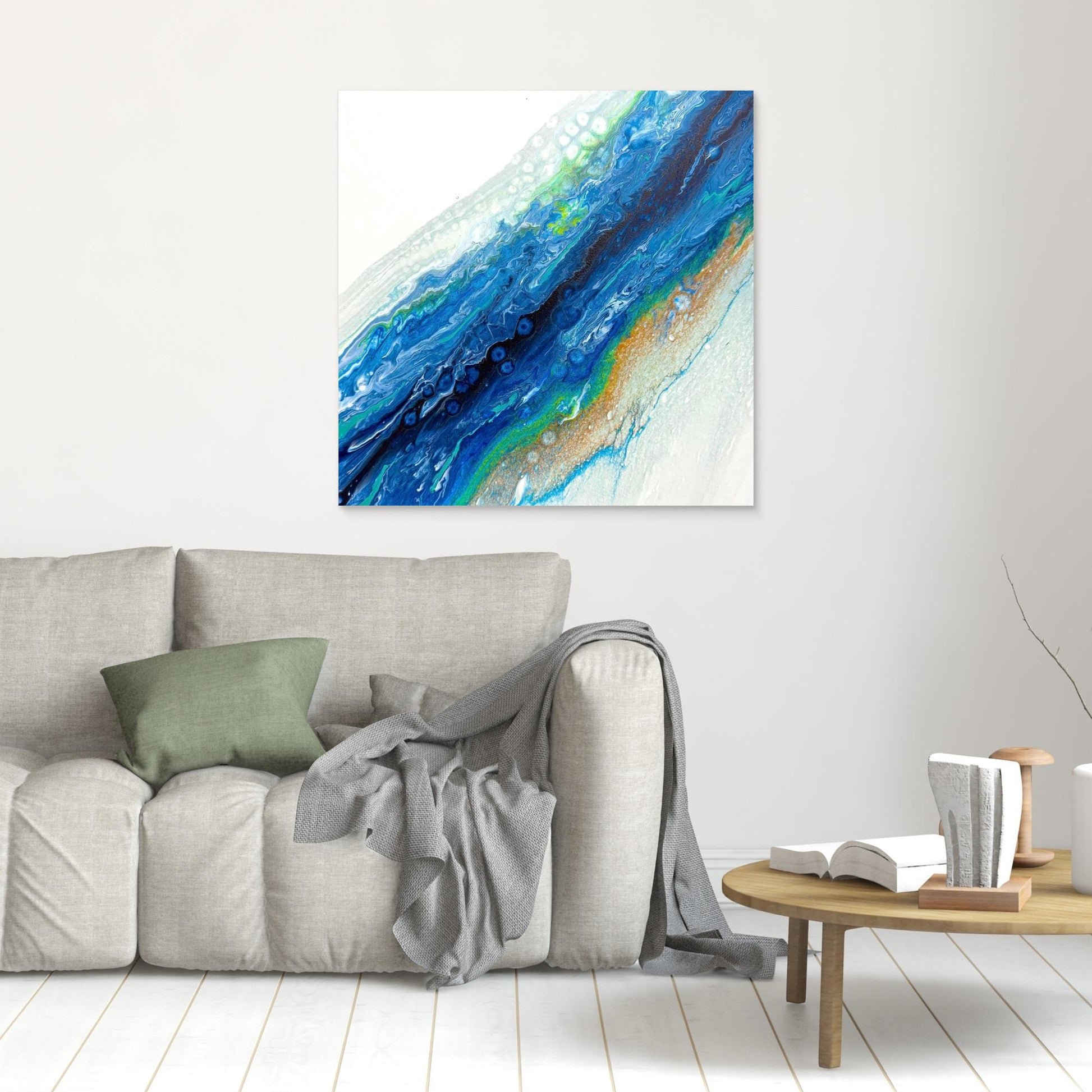 BLUE TIDE - Canvas Print
