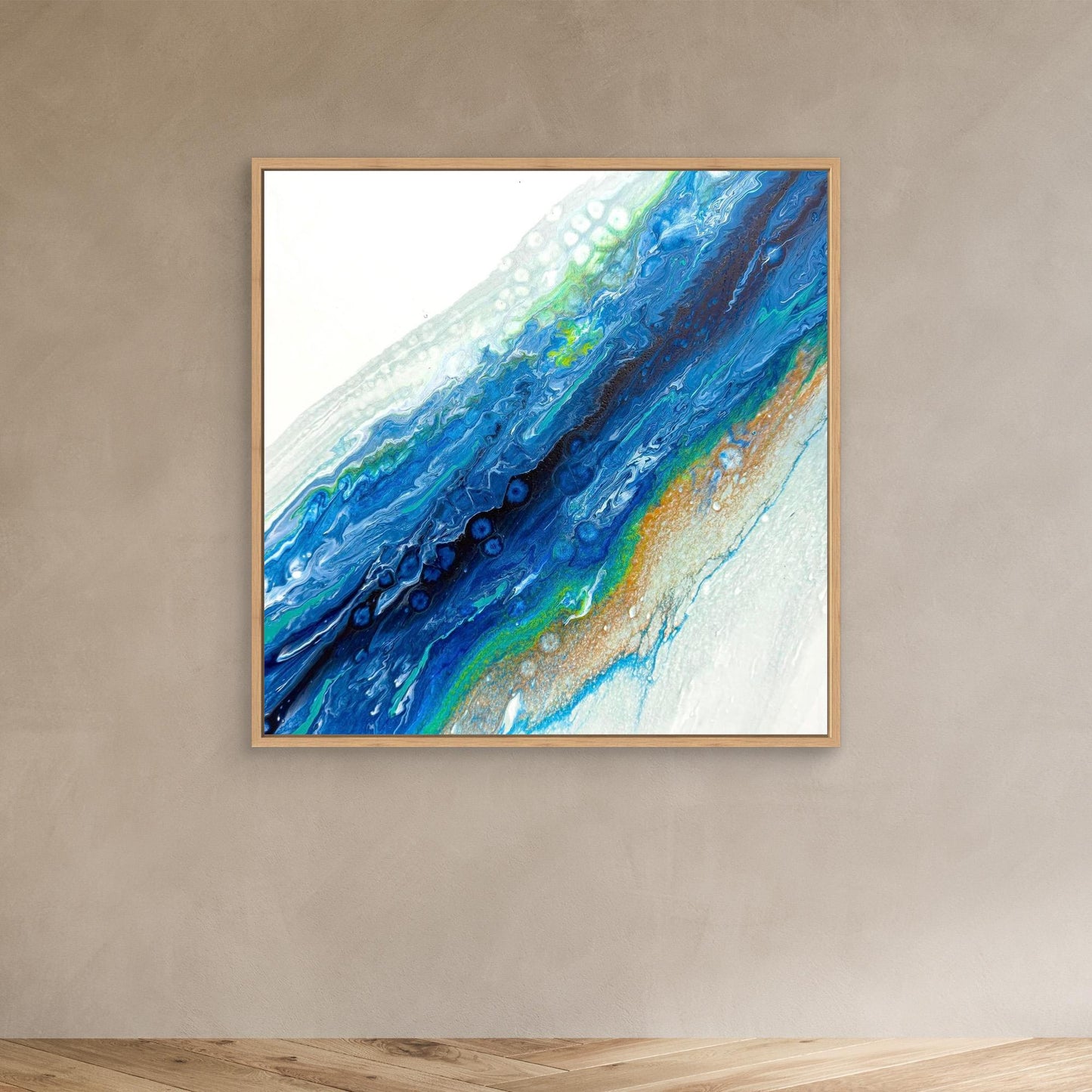 BLUE TIDE - Canvas Print