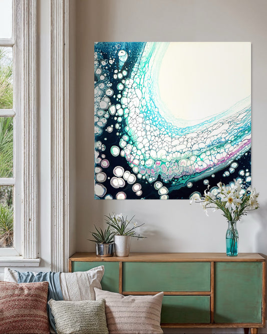 BENEATH THE BARREL, Part 3 - Canvas Print