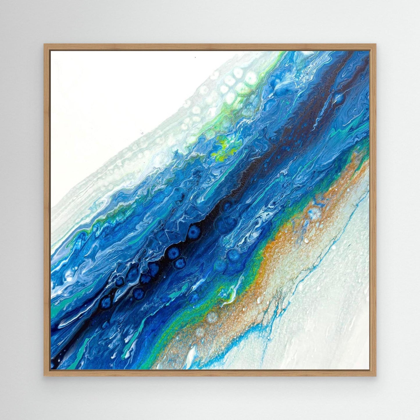 BLUE TIDE - Canvas Print