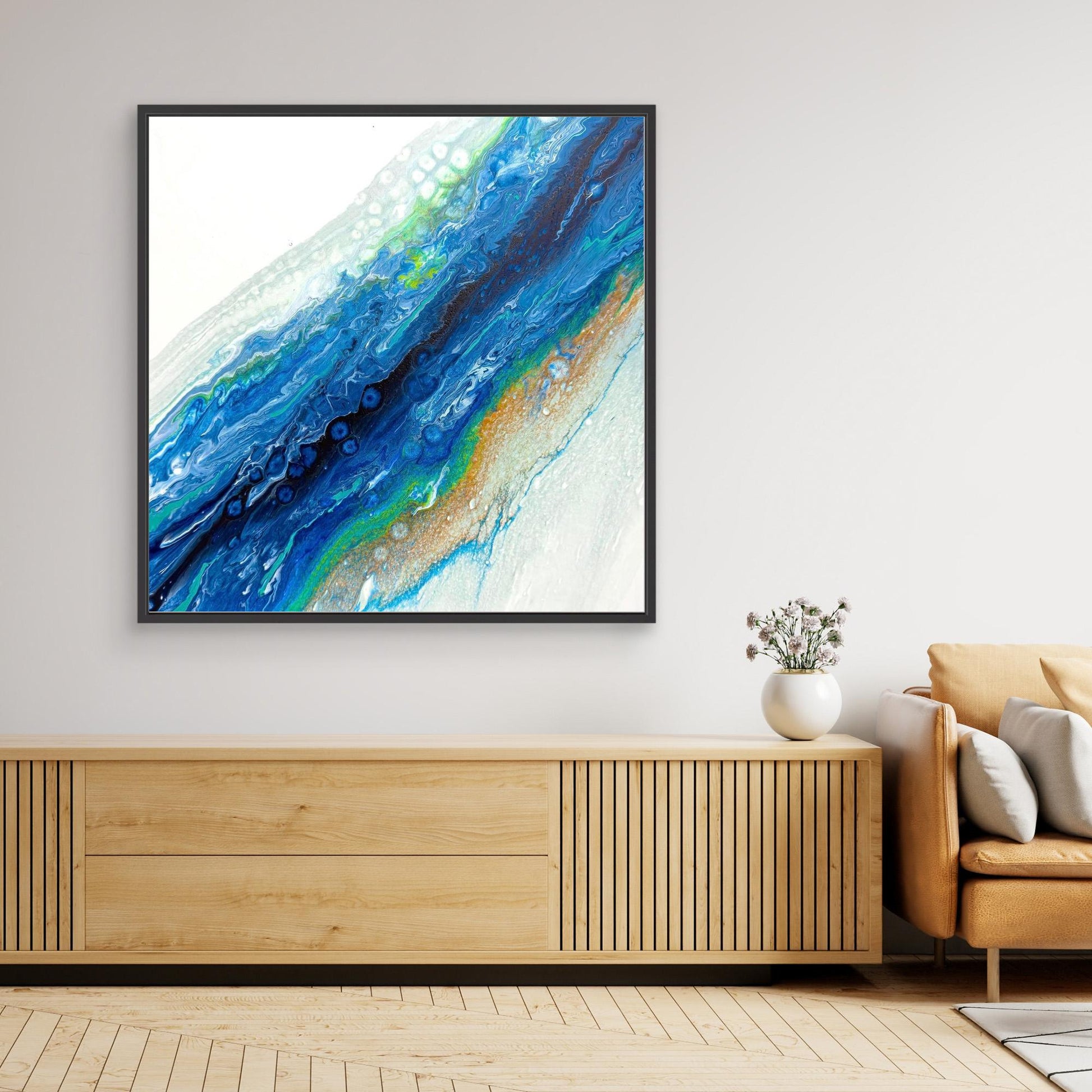 BLUE TIDE - Canvas Print