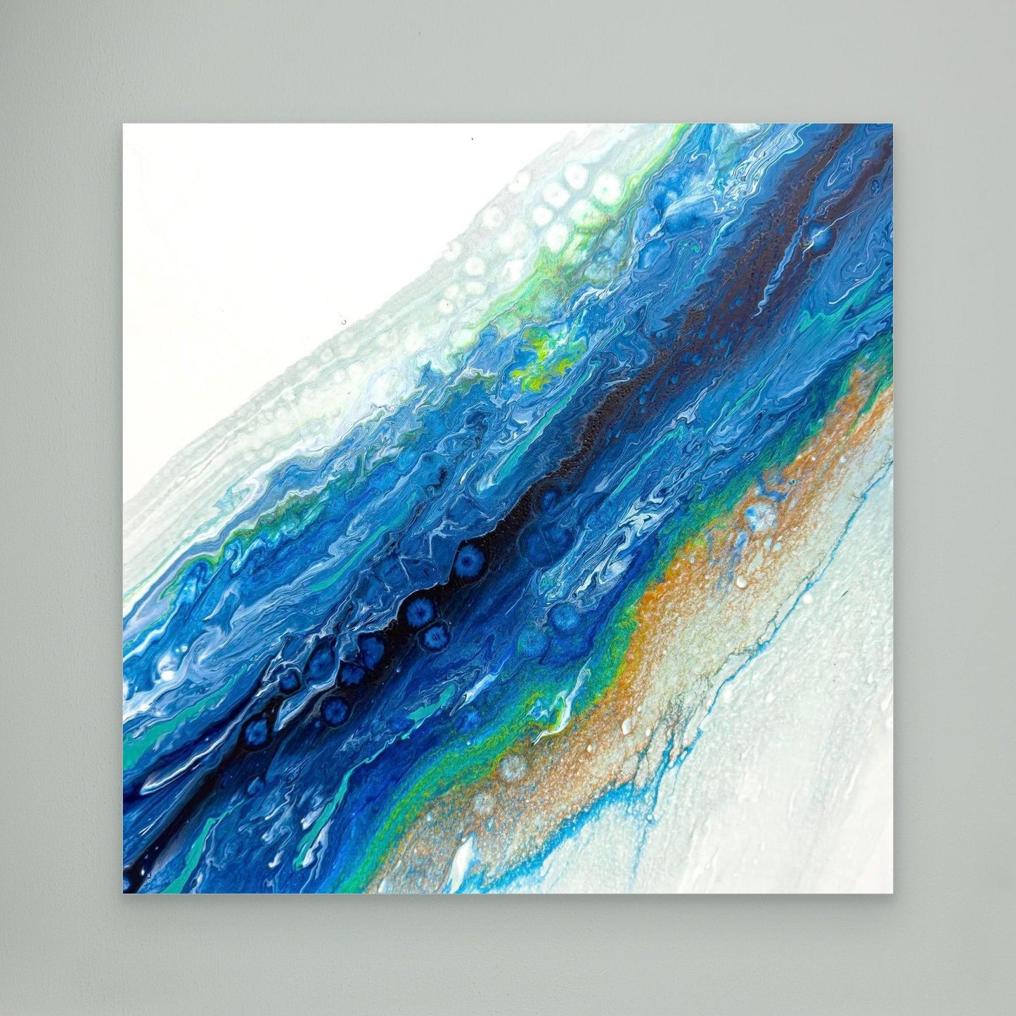 BLUE TIDE - Canvas Print